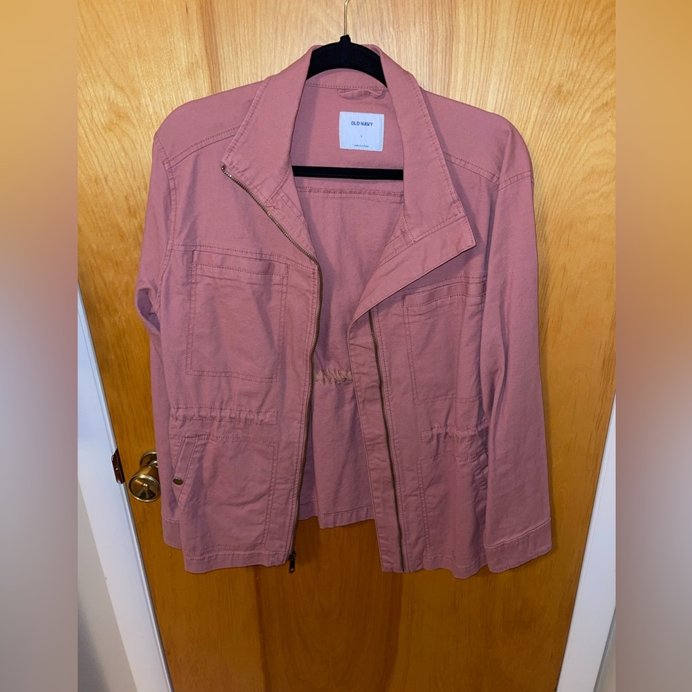 Cinched-Waist Utility Jacket for Women